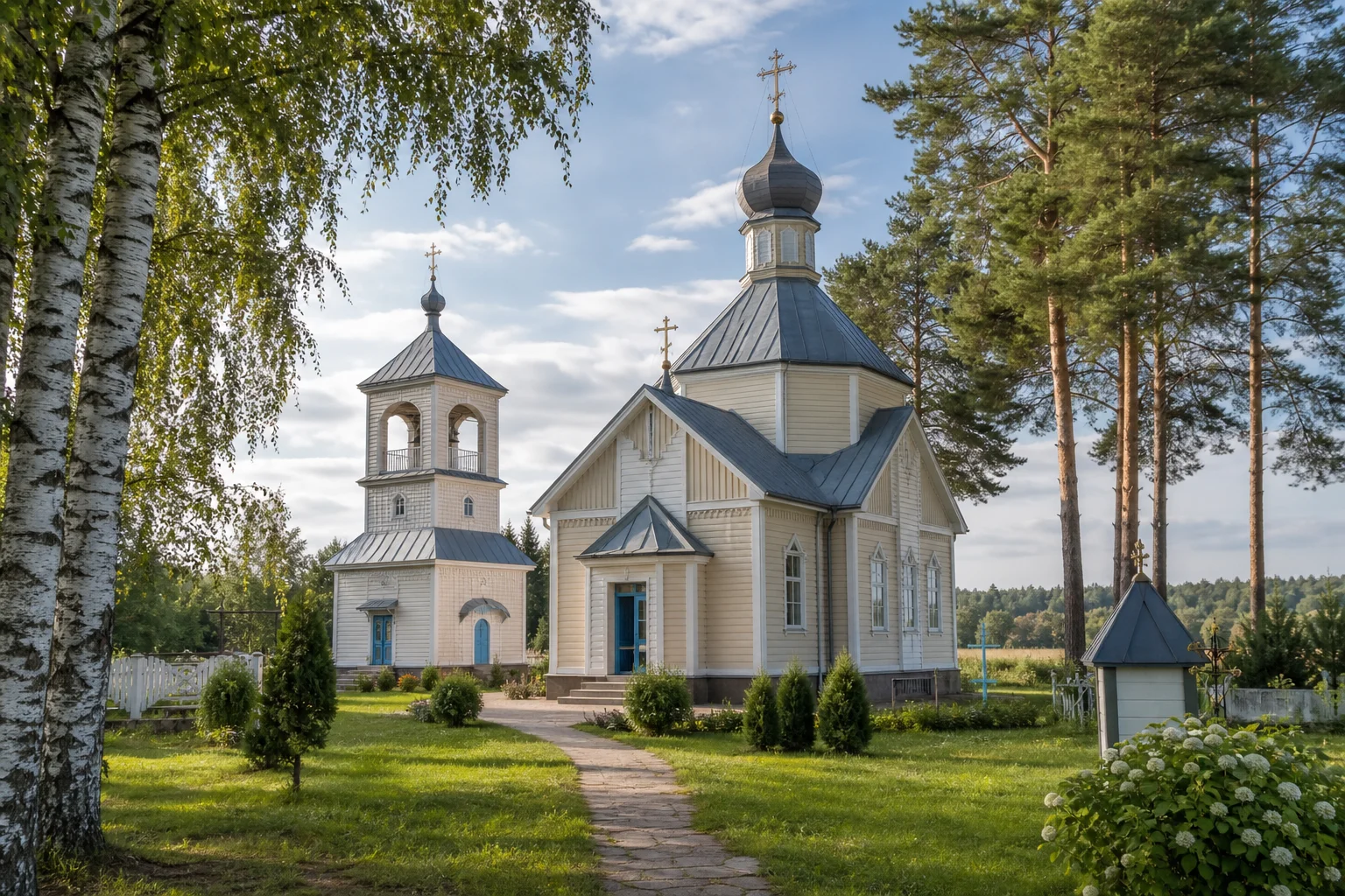 Пашуки. Церковь Андрея Первозванного
