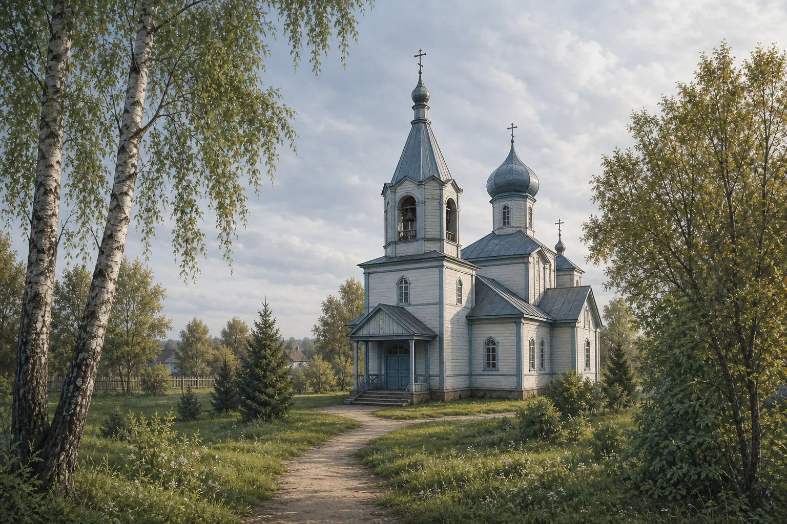 Пасиничи, церковь св. Георгия (дерев.)