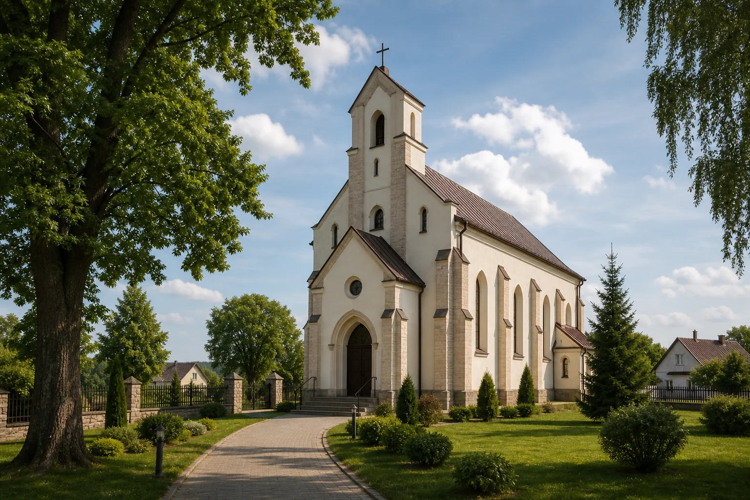 Пелеса. Костел святого Линуса