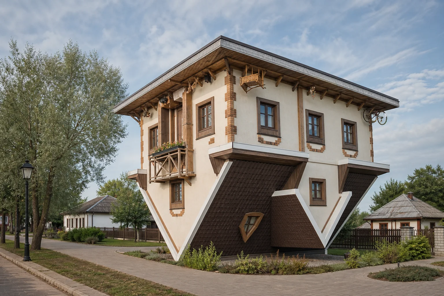 Перевернутый дом в Дукоре