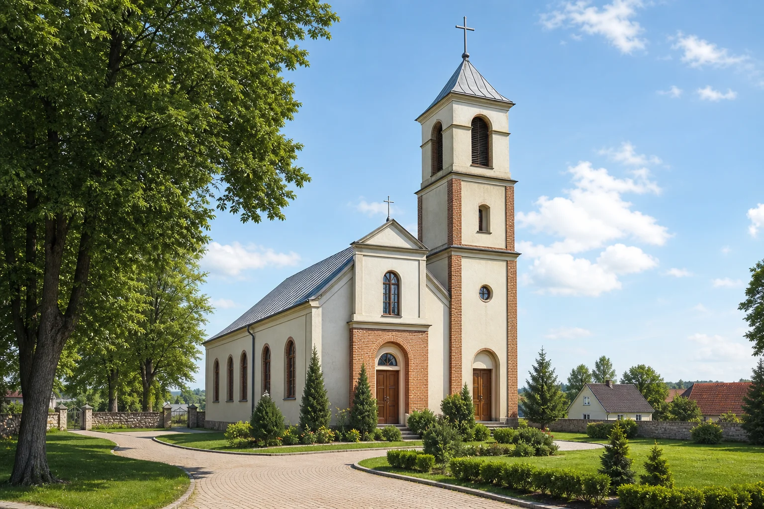 Пески, костел Богоматери Руженцовой