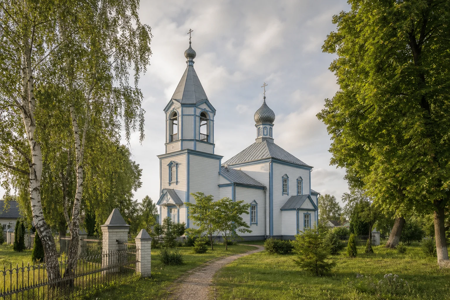 Петриков, церковь Покровская (дерев.)