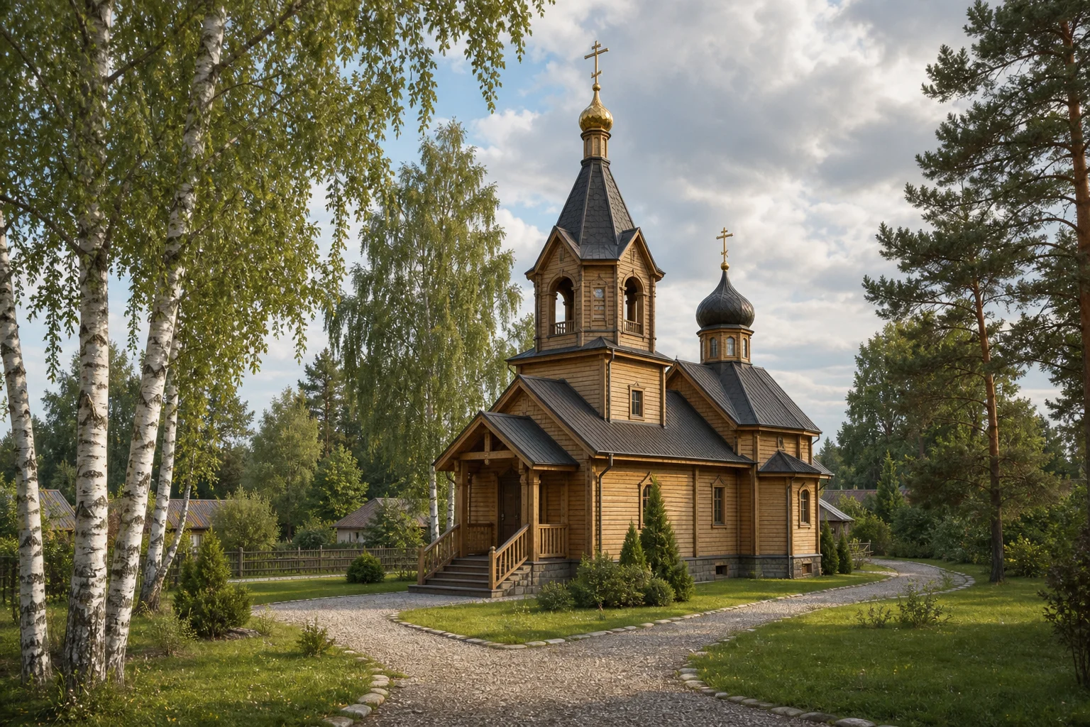Петриков. Часовня Воскресенская
