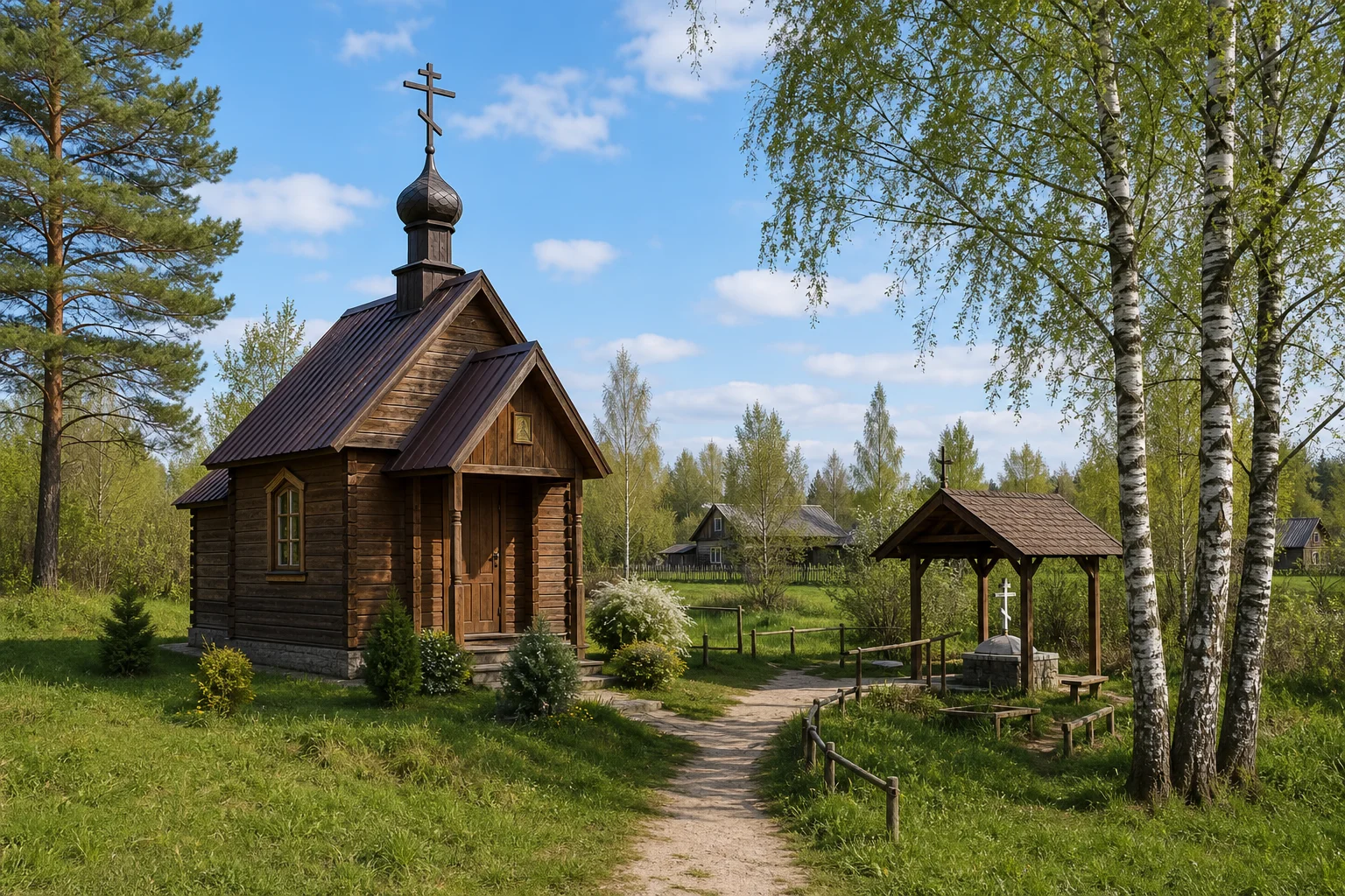 Пильница, часовня придорожная (дерев.)
