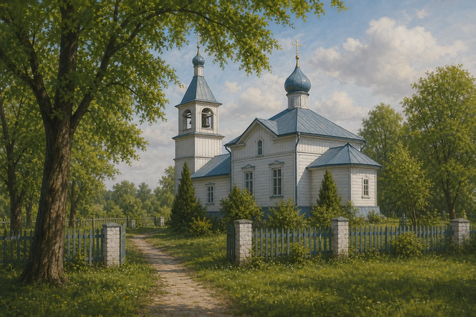 Пинковичи. Церковь Свято-Покровская