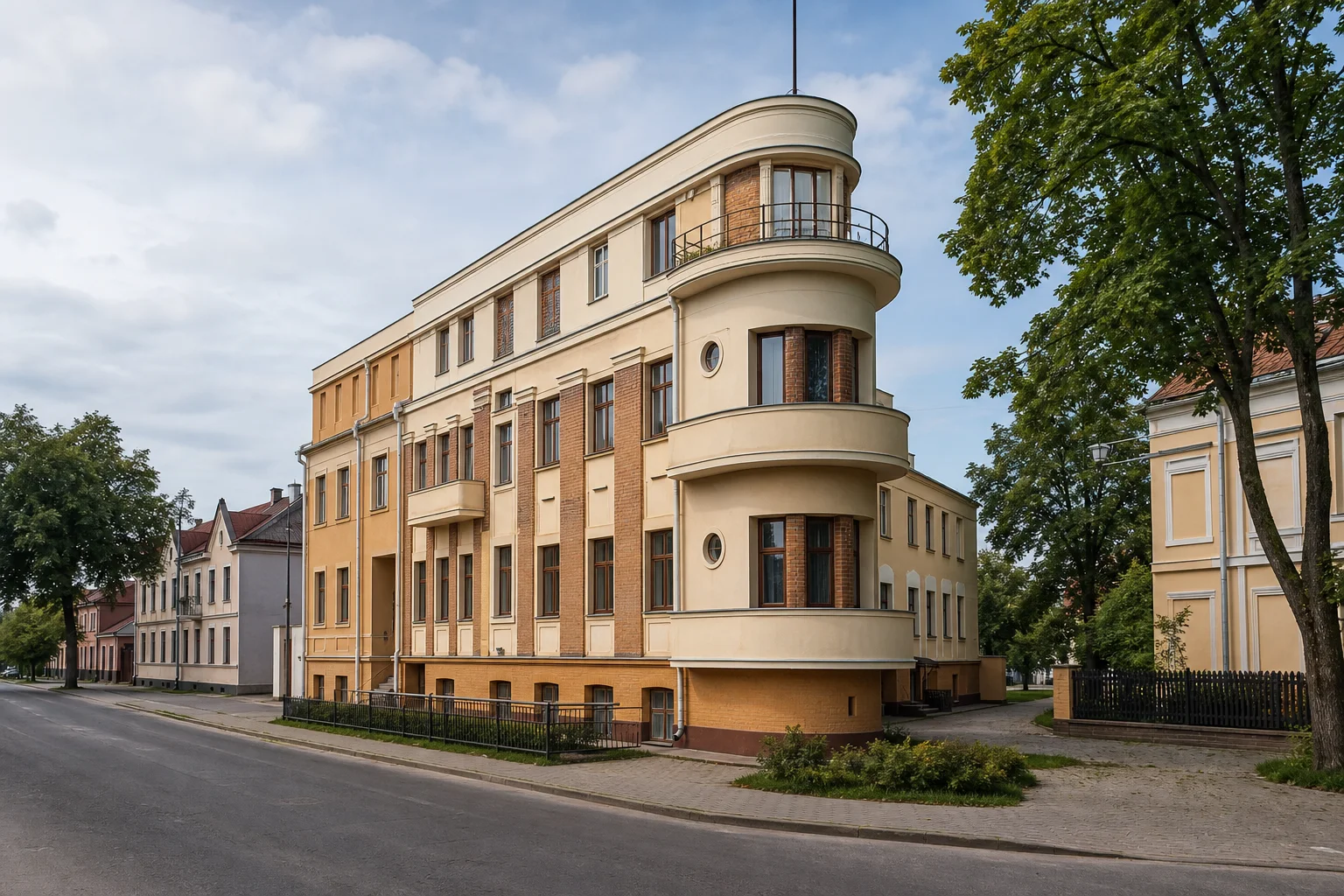 Пинск. Дом-корабль «Мечта»
