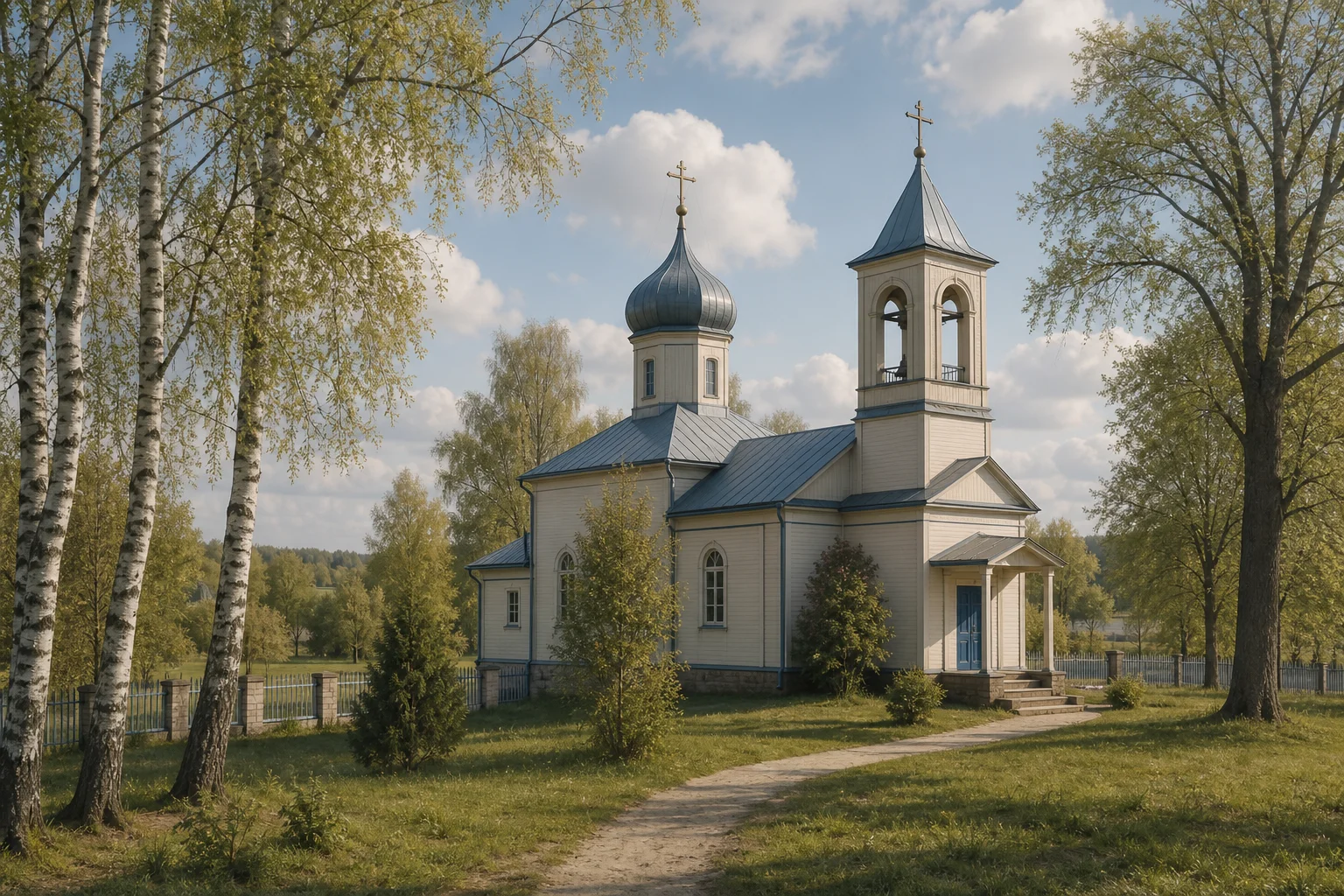 Плодовая. Церковь Рождества Божьей Матери