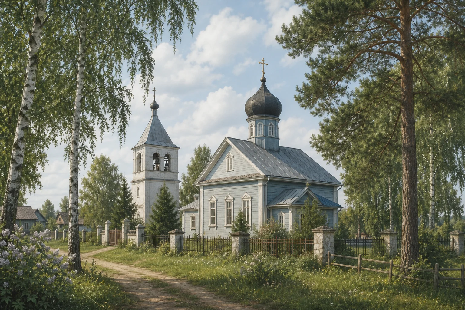 Плотница, церковь Покровская (дерев.)