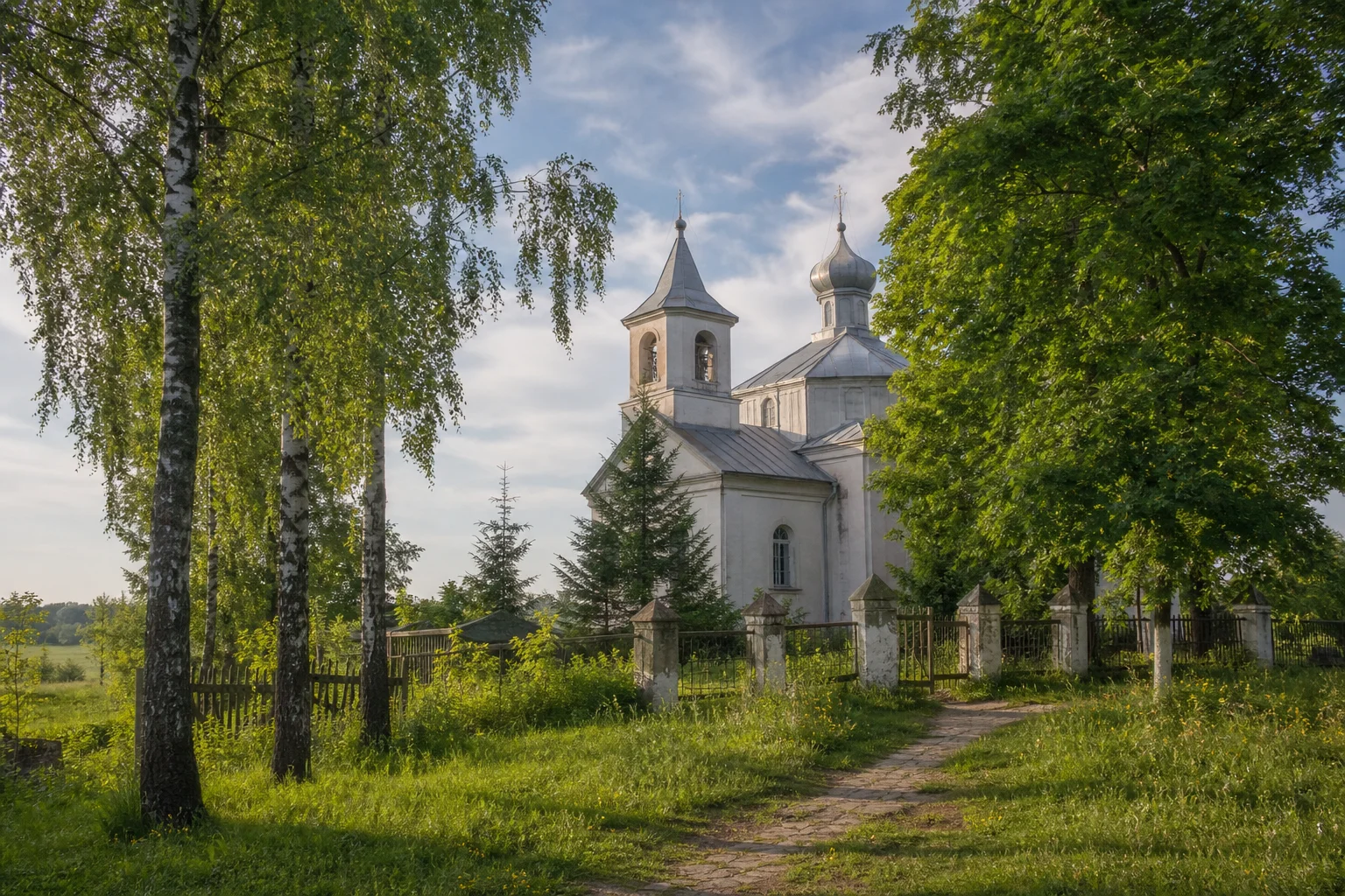 Почаевичи, церковь Покровская /сохр. частично/