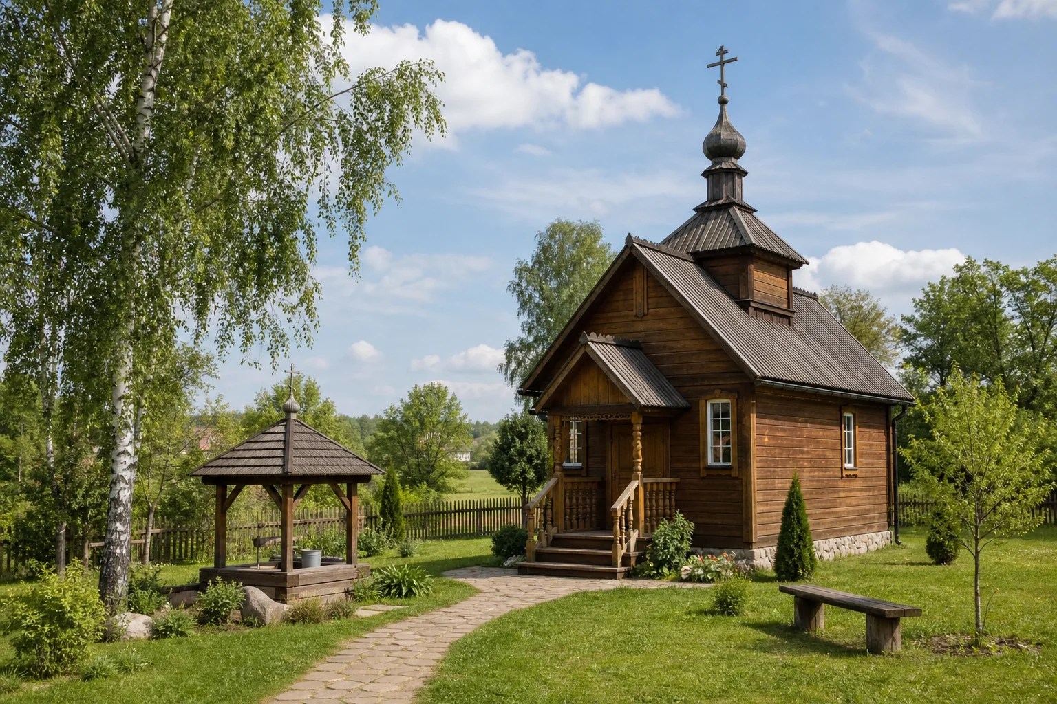 Почапово, часовня правосл. св. Николая (дерев.)