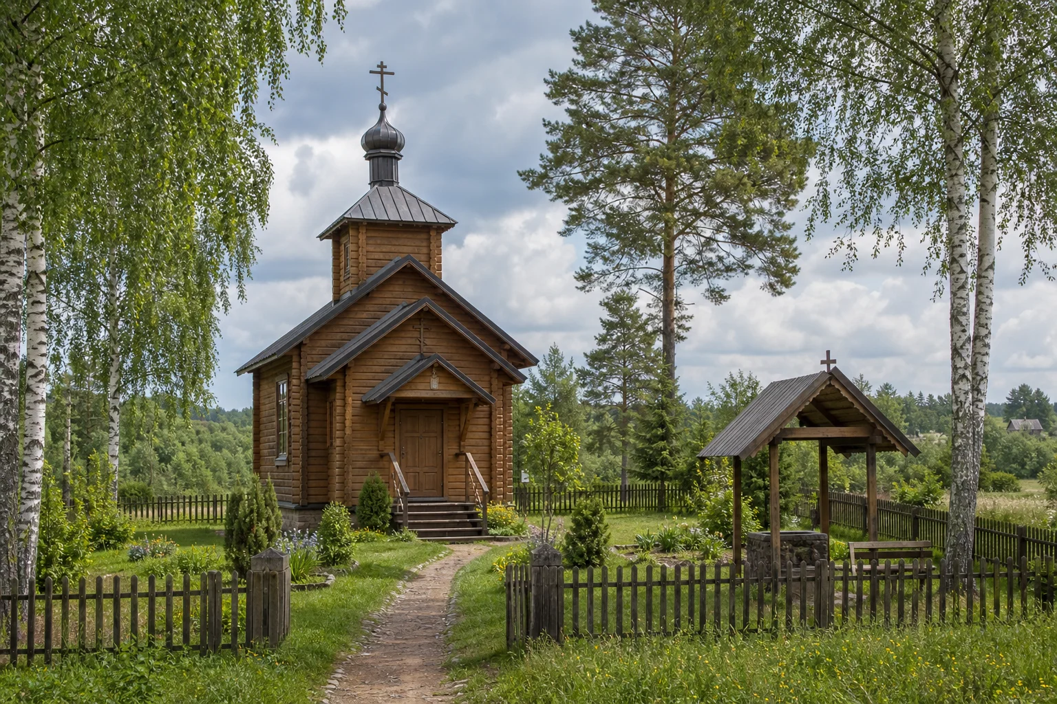 Погорелое, часовня? правосл. (дерев.)