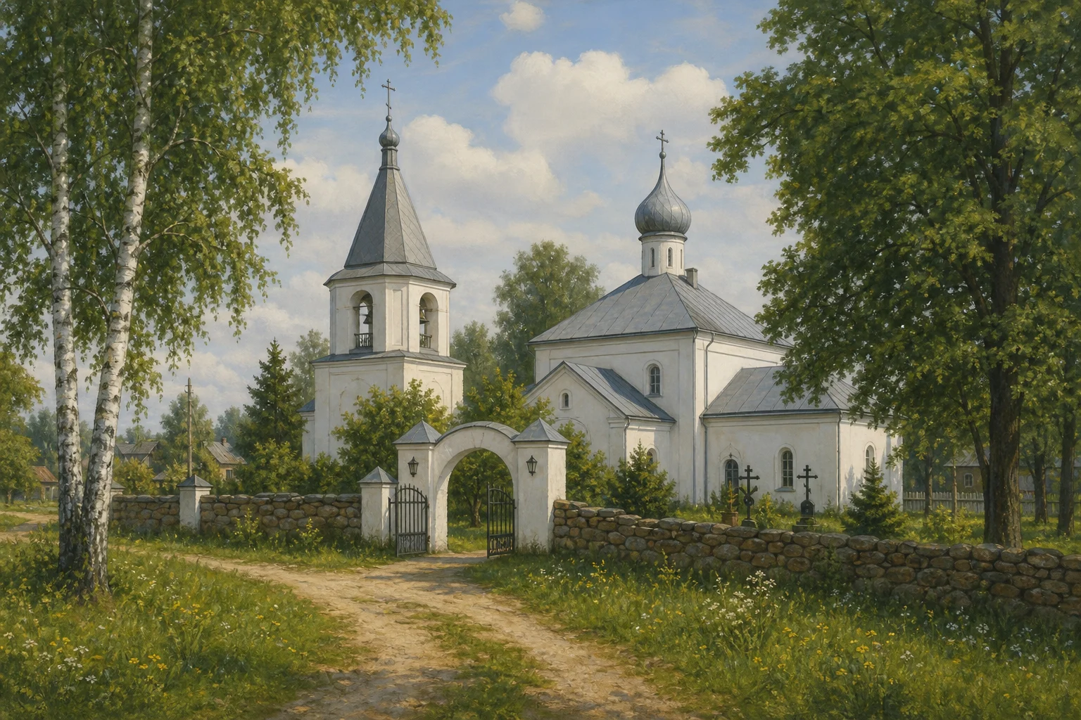 Погост-Загородск, церковь св. Кирилла и Мефодия