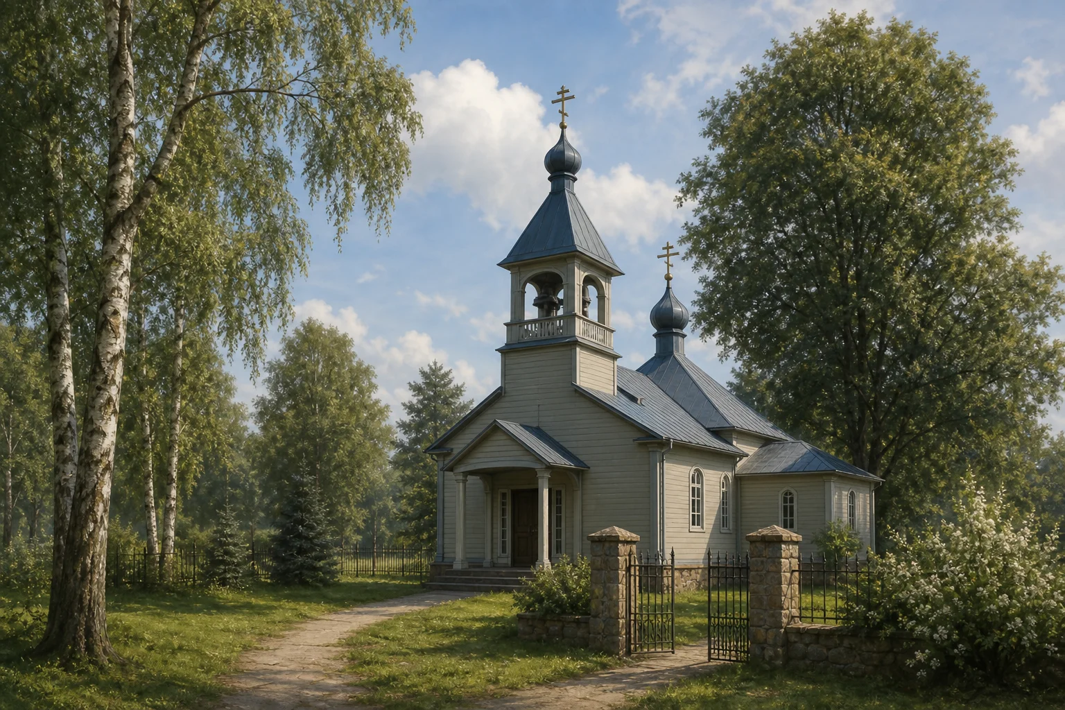 Пограничный, церковь св. Евфросиньи /в администр. здании/
