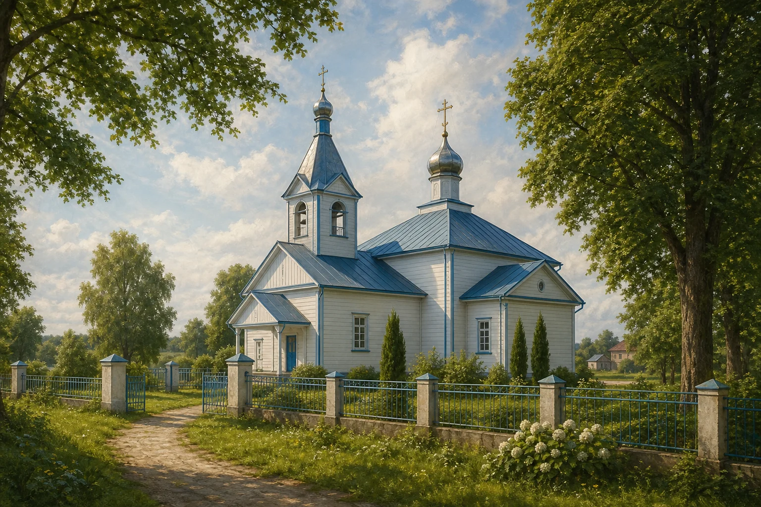 Покровская церковь в Бенице