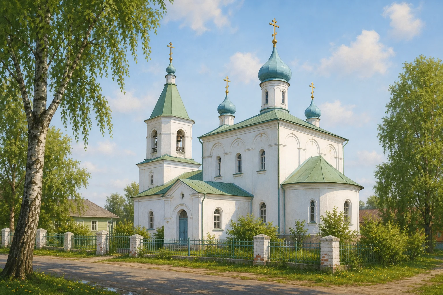 Покровская церковь в Кировске