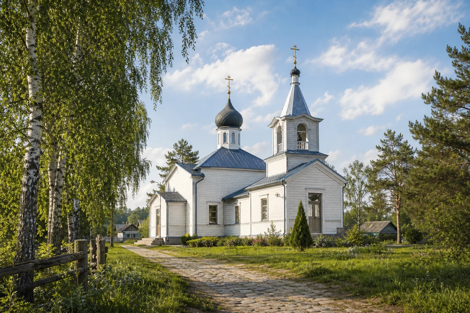 Покровская церковь в Приболовичах