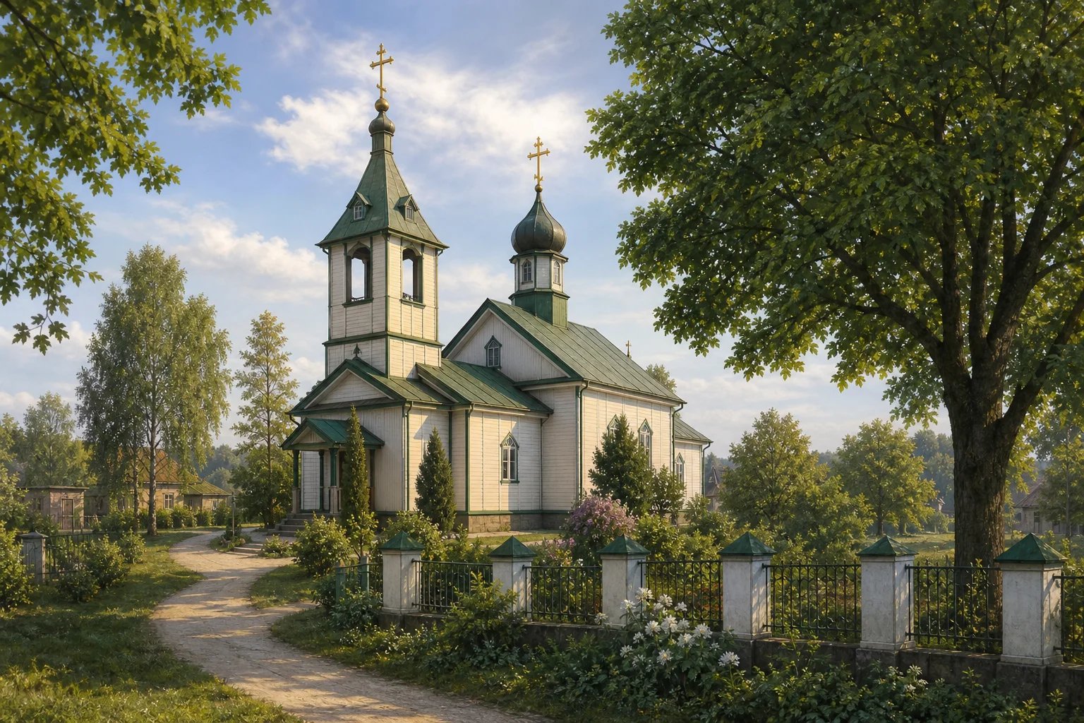 Покры, церковь Покровская (дерев.)