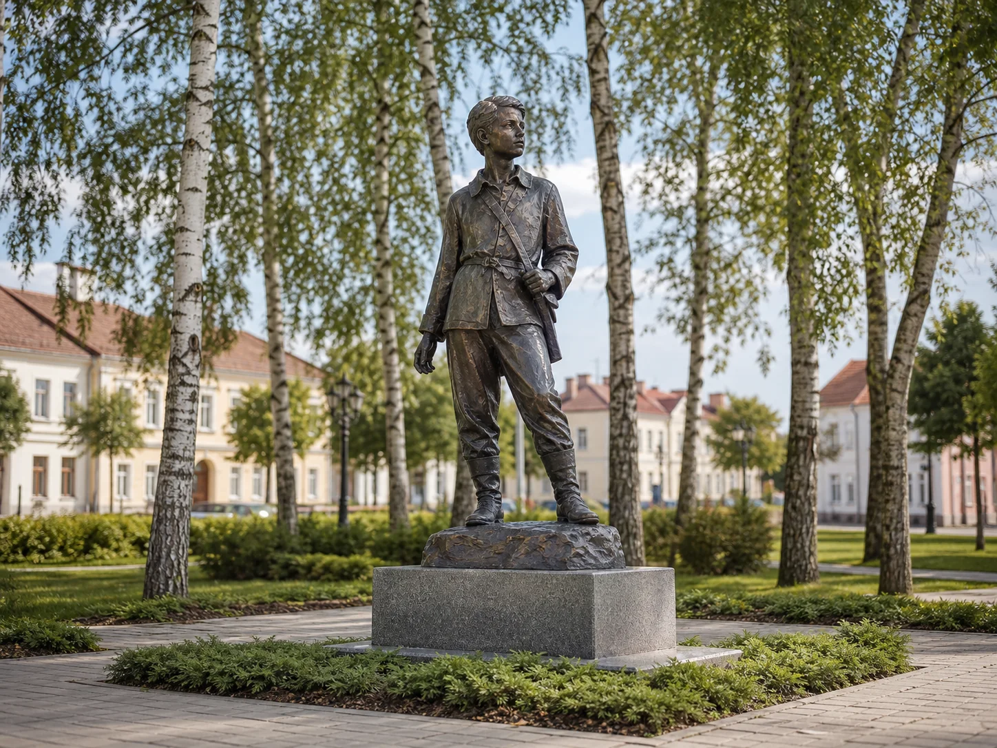 Памятник М. Казею
