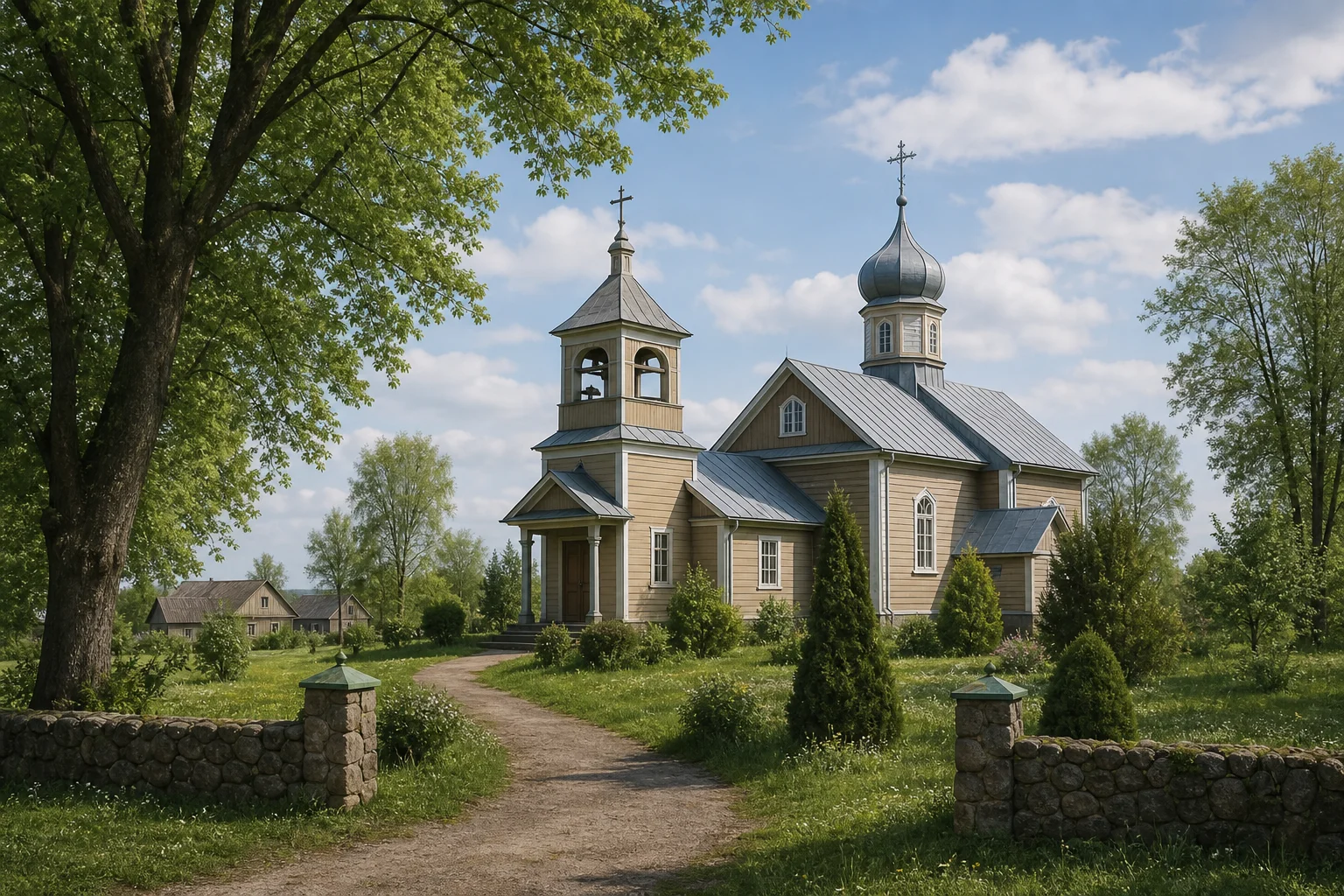 Поречье. Церковь Казанской Божьей Матери