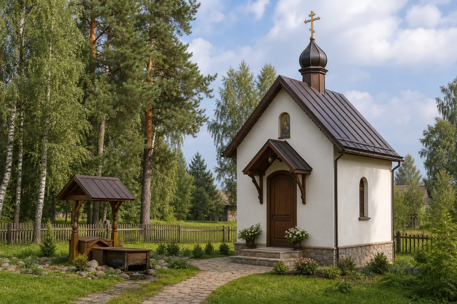 Порплище, часовня придорожная