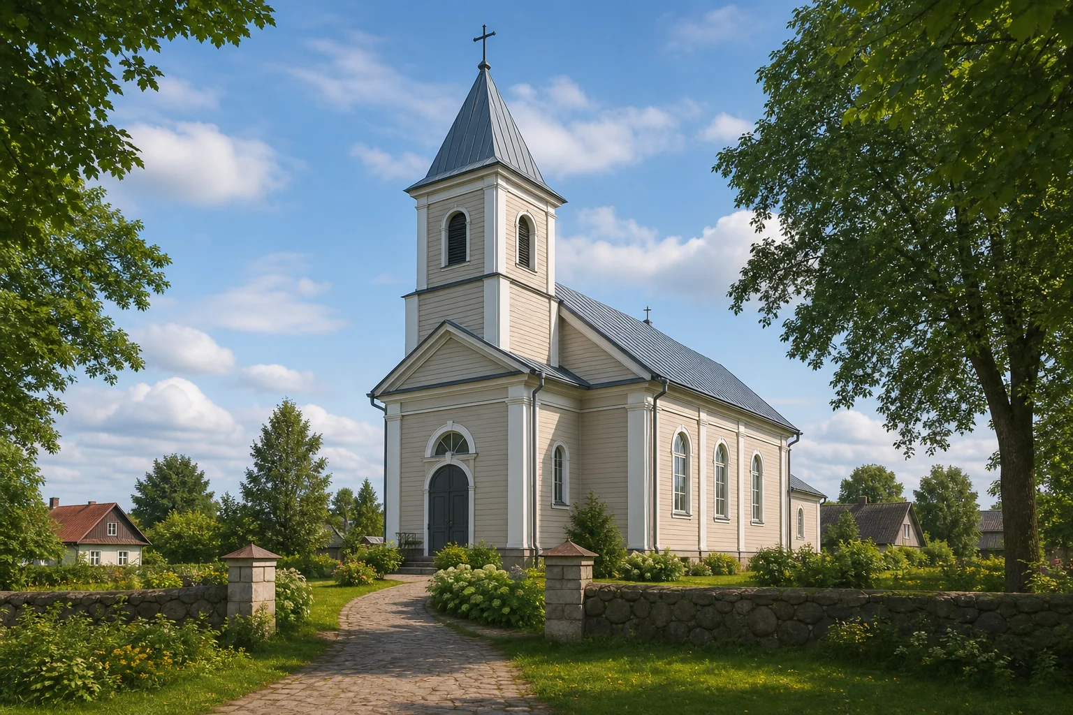Порплище, костел Девы Марии Королевы (дерев.)