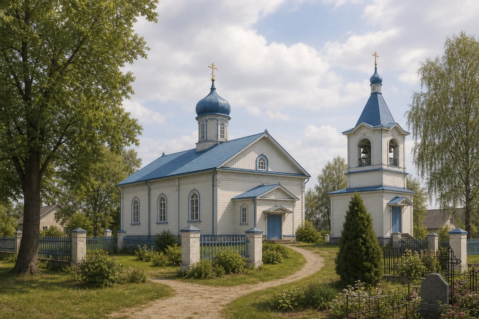 Поручин. Покровская церковь