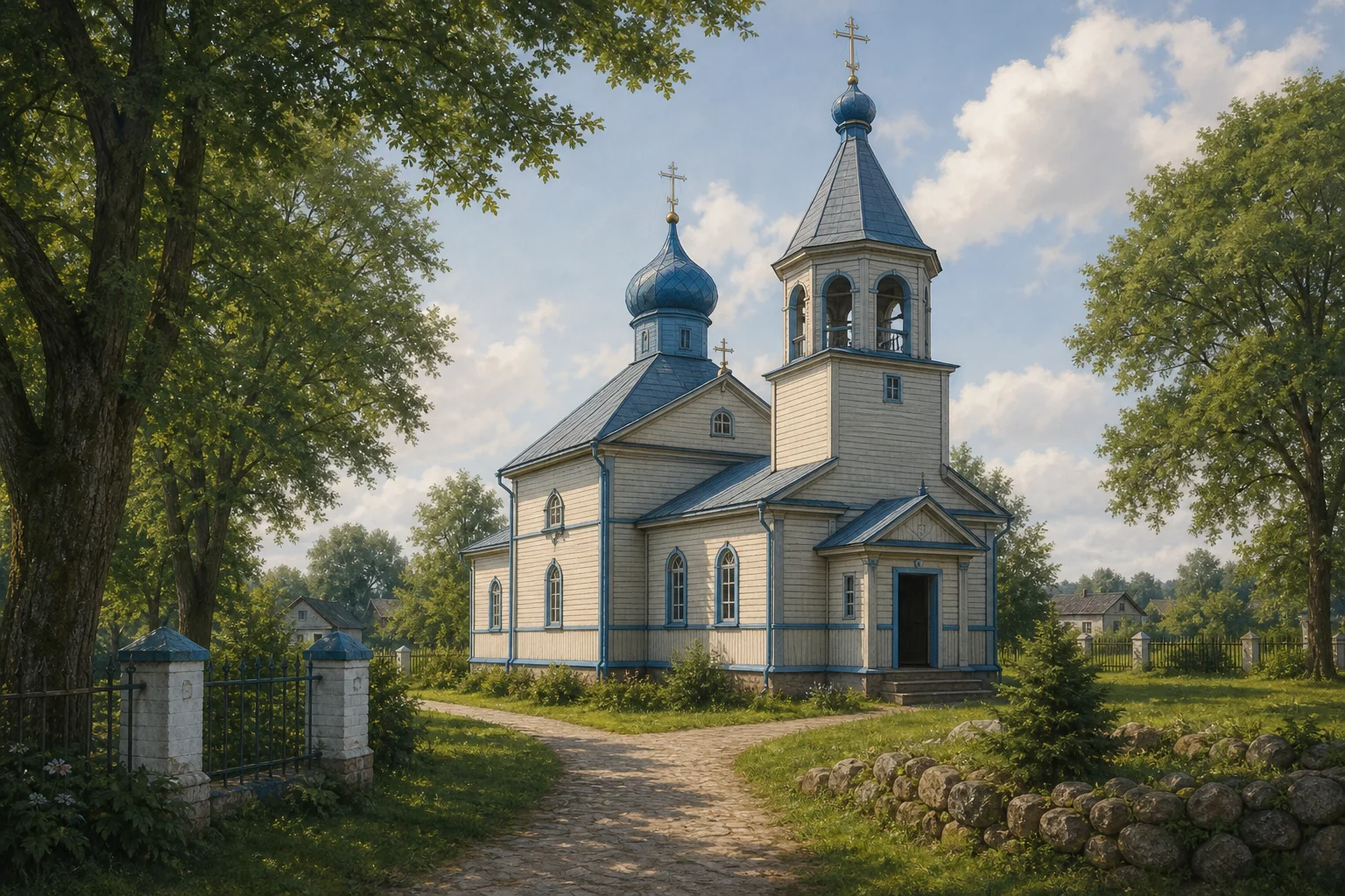 Повитье, церковь Рождества Богородицы (дерев.)