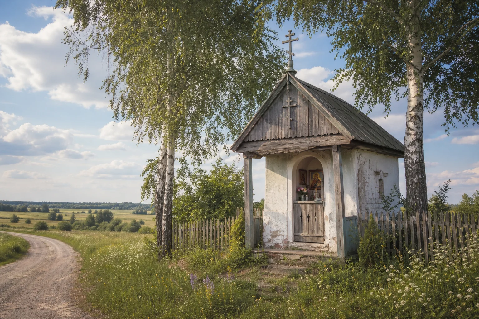 Придорожная часовня в Стенке