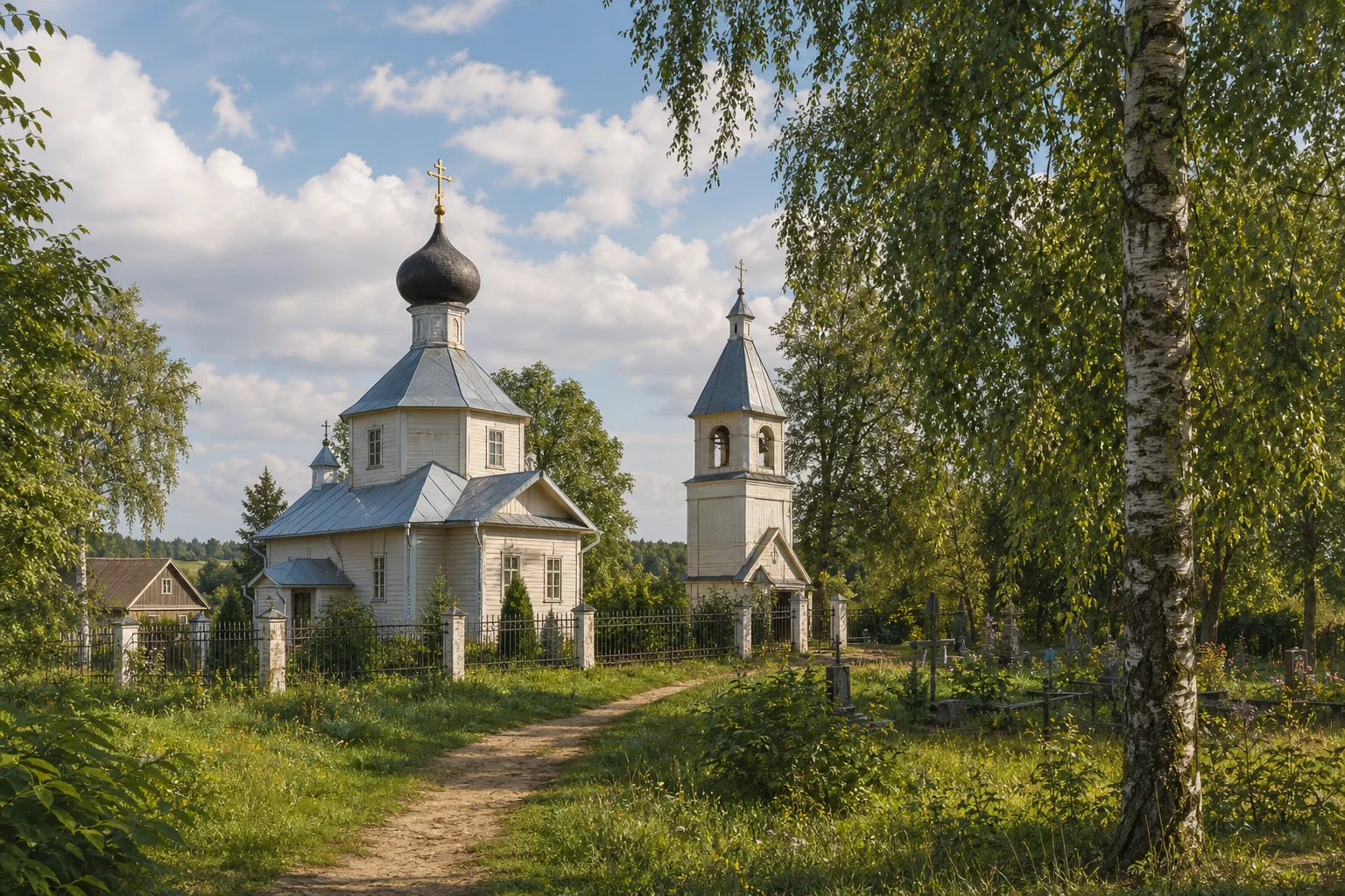 Приход храма святителя Николая Чудотворца, д.Рогинь