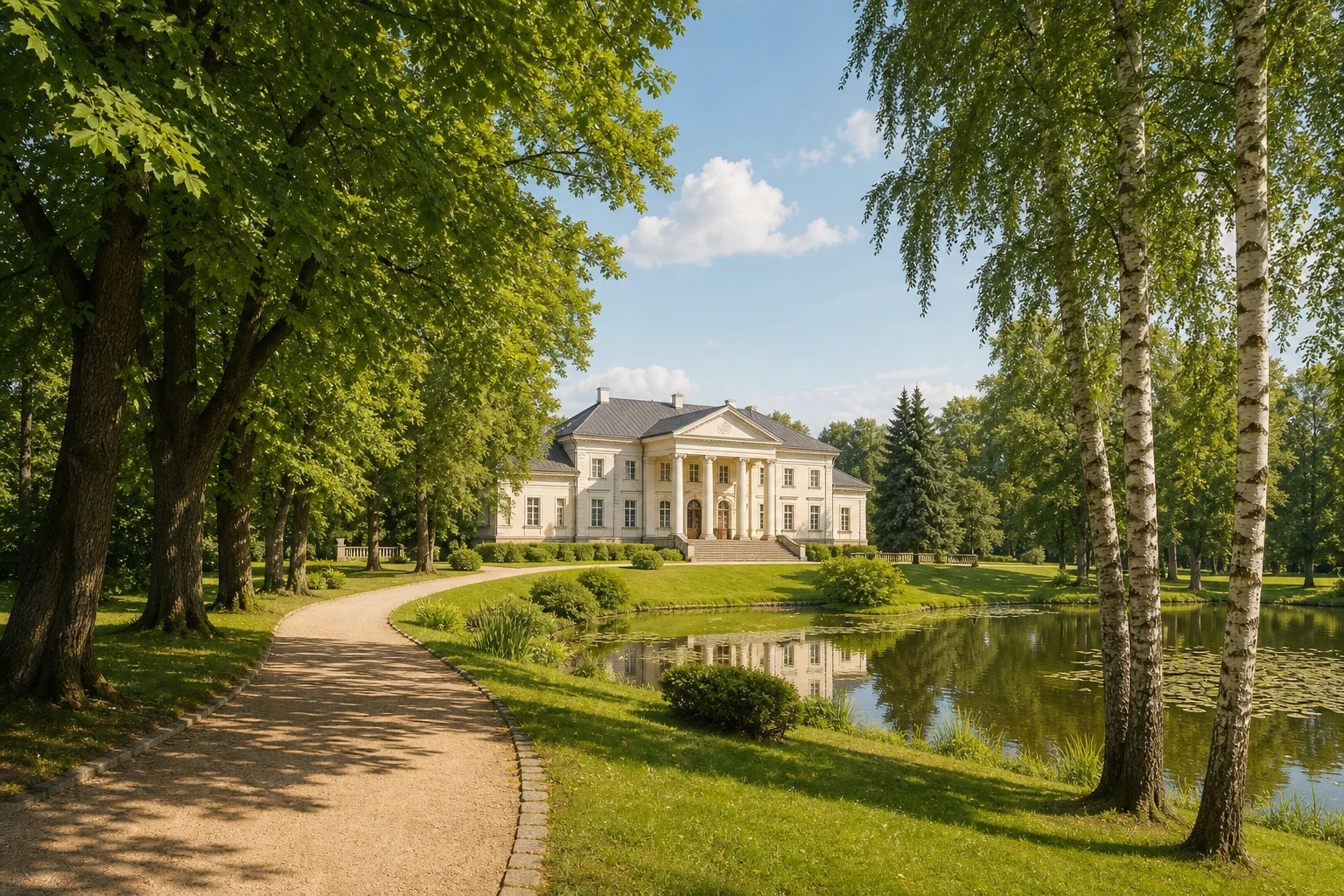 Приусадебный парк в Горках