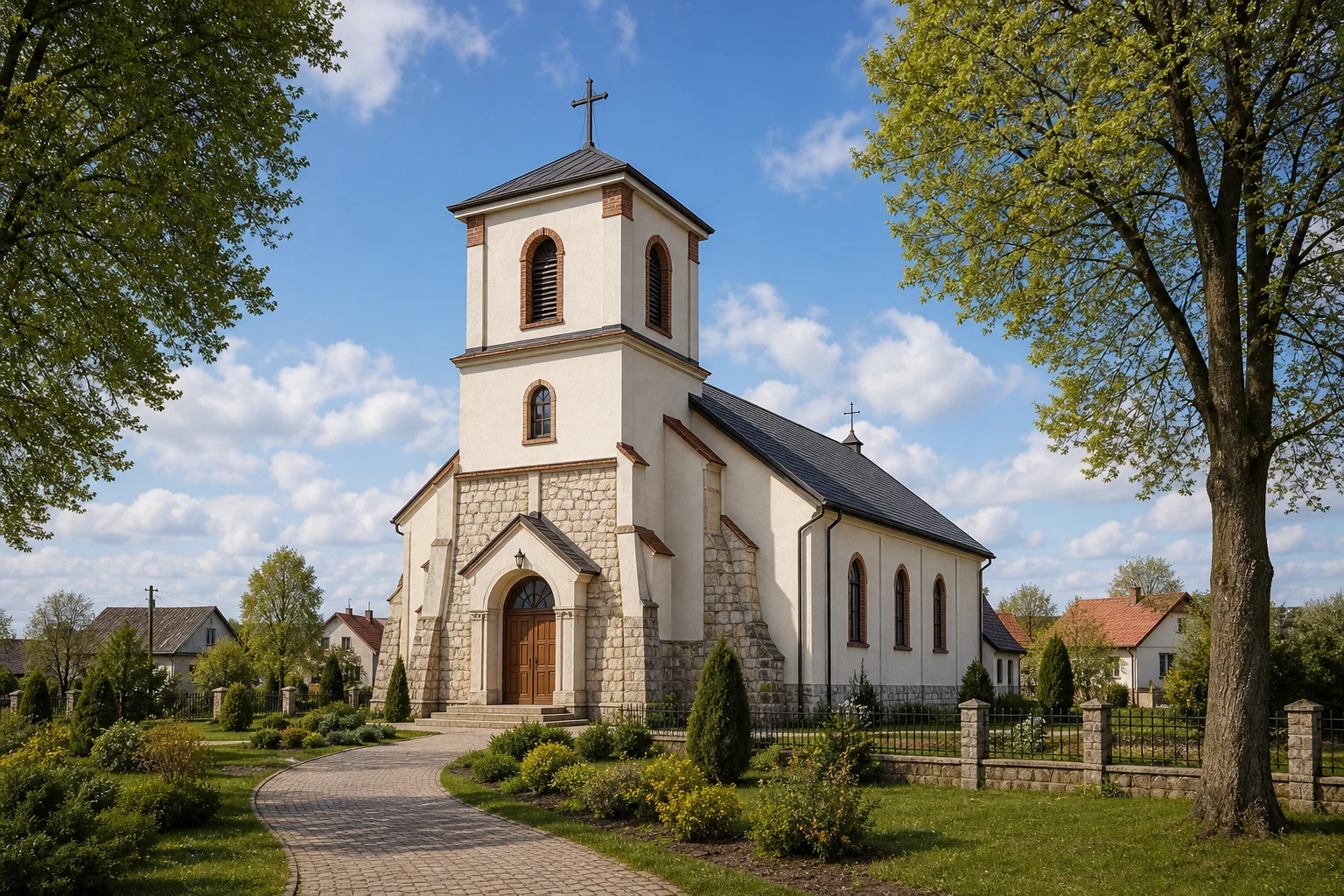 Привалка, костел св. Иуды Фаддея (дерев.)