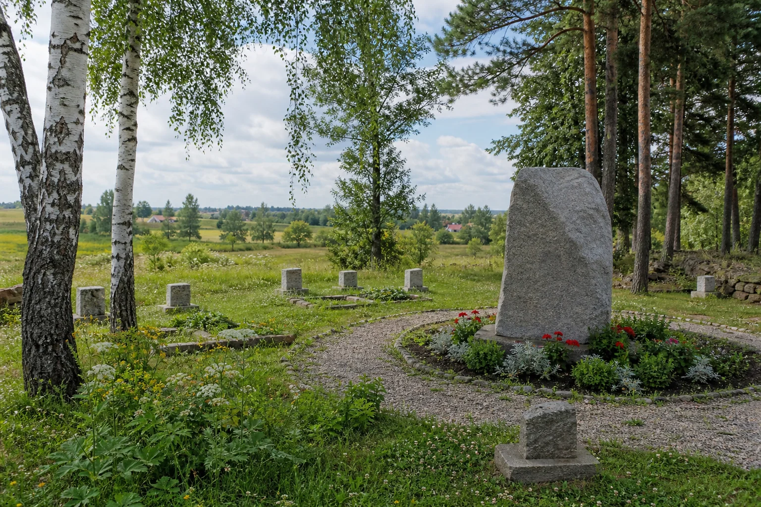 Проньки, кладбище солдат 1-й мировой войны