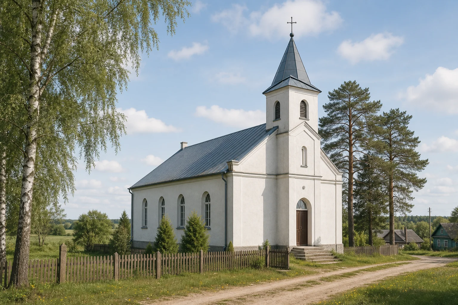 Протестантский храм в Дивине