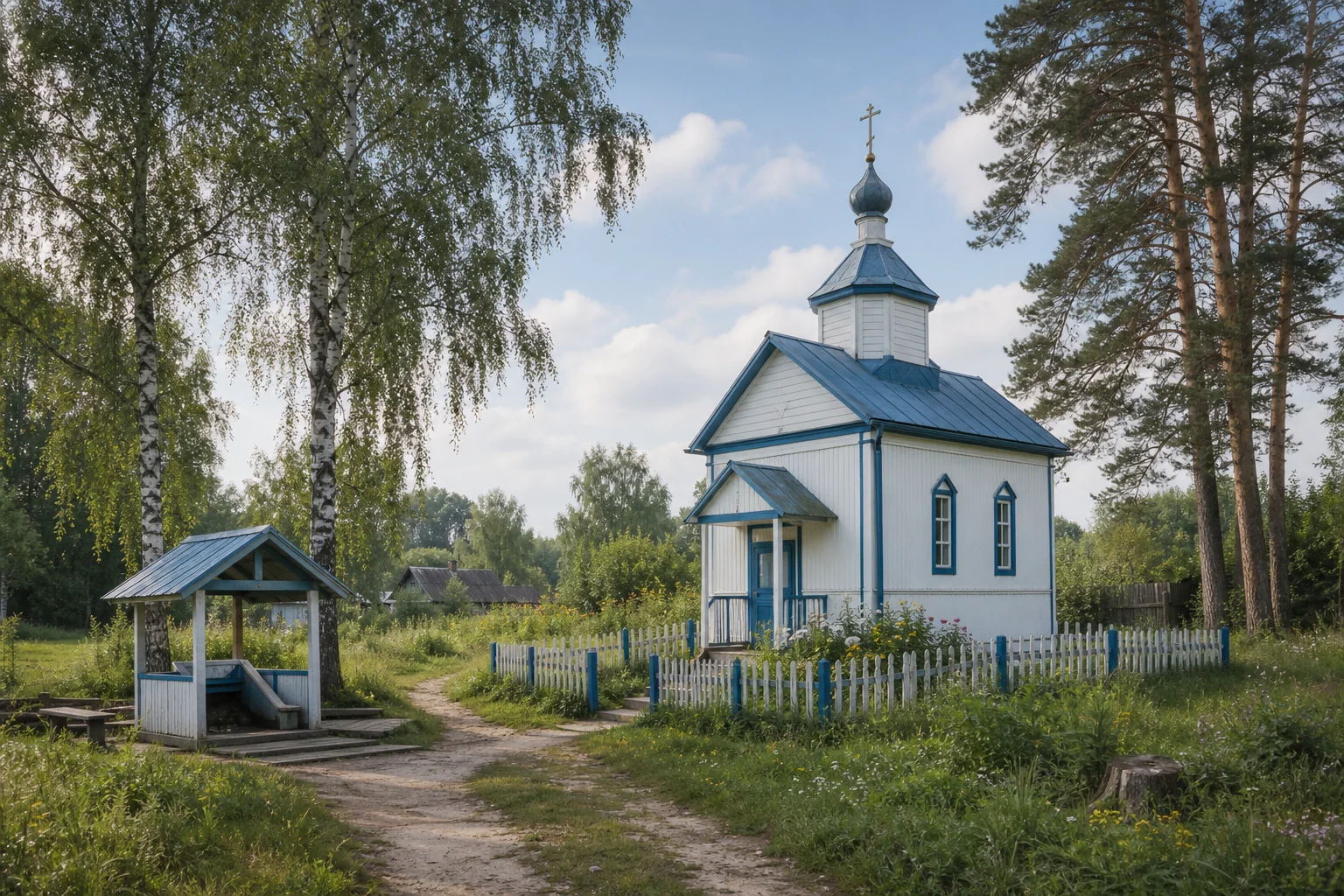 Пуховка, часовня придорожная