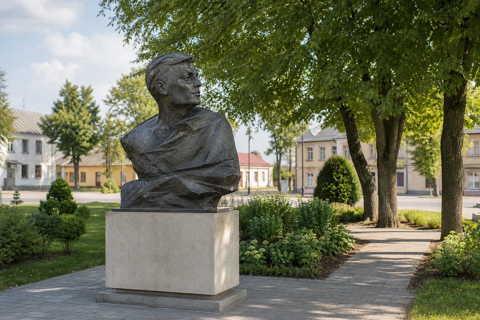 Радошковичи. Памятник Янке Купале