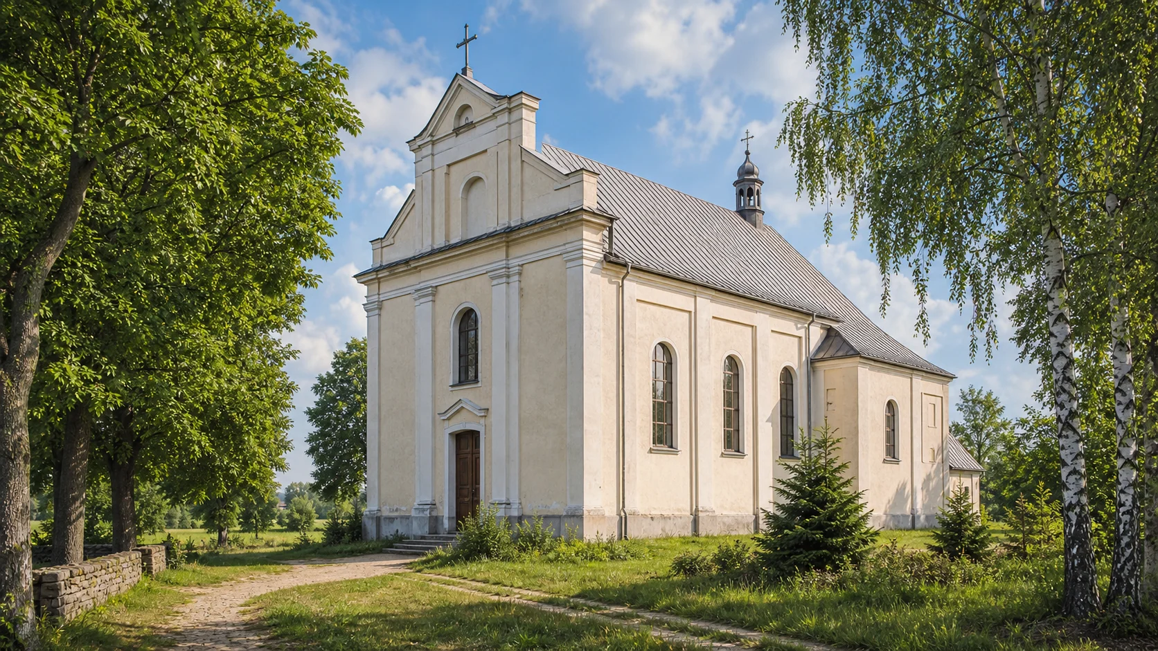 Римско-католический костел Святой Барбары д. Замостье