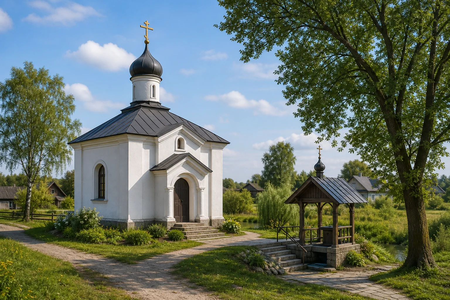 Родевичи, часовня придорожная
