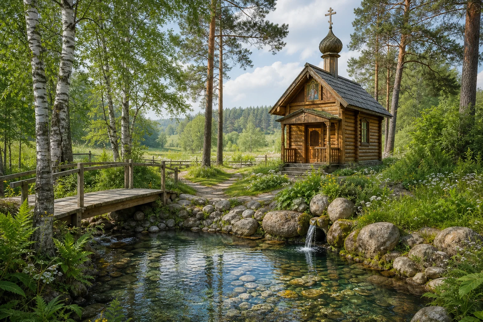 Родник Серебрянка