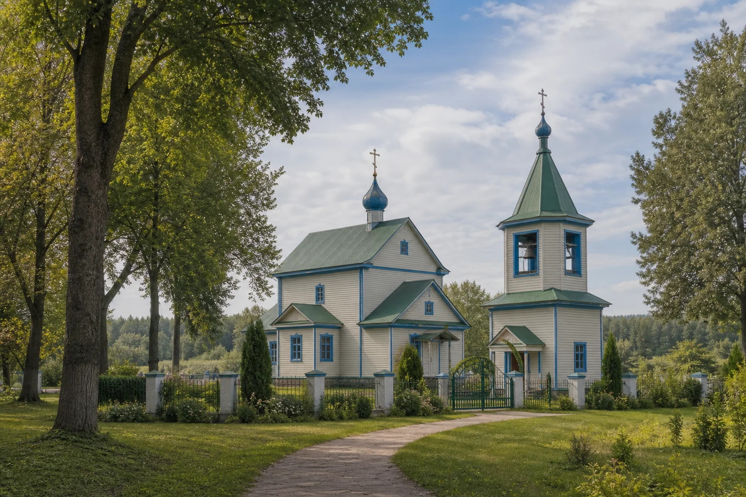 Рожковка. Церковь иконы Рожковской Божией Матери