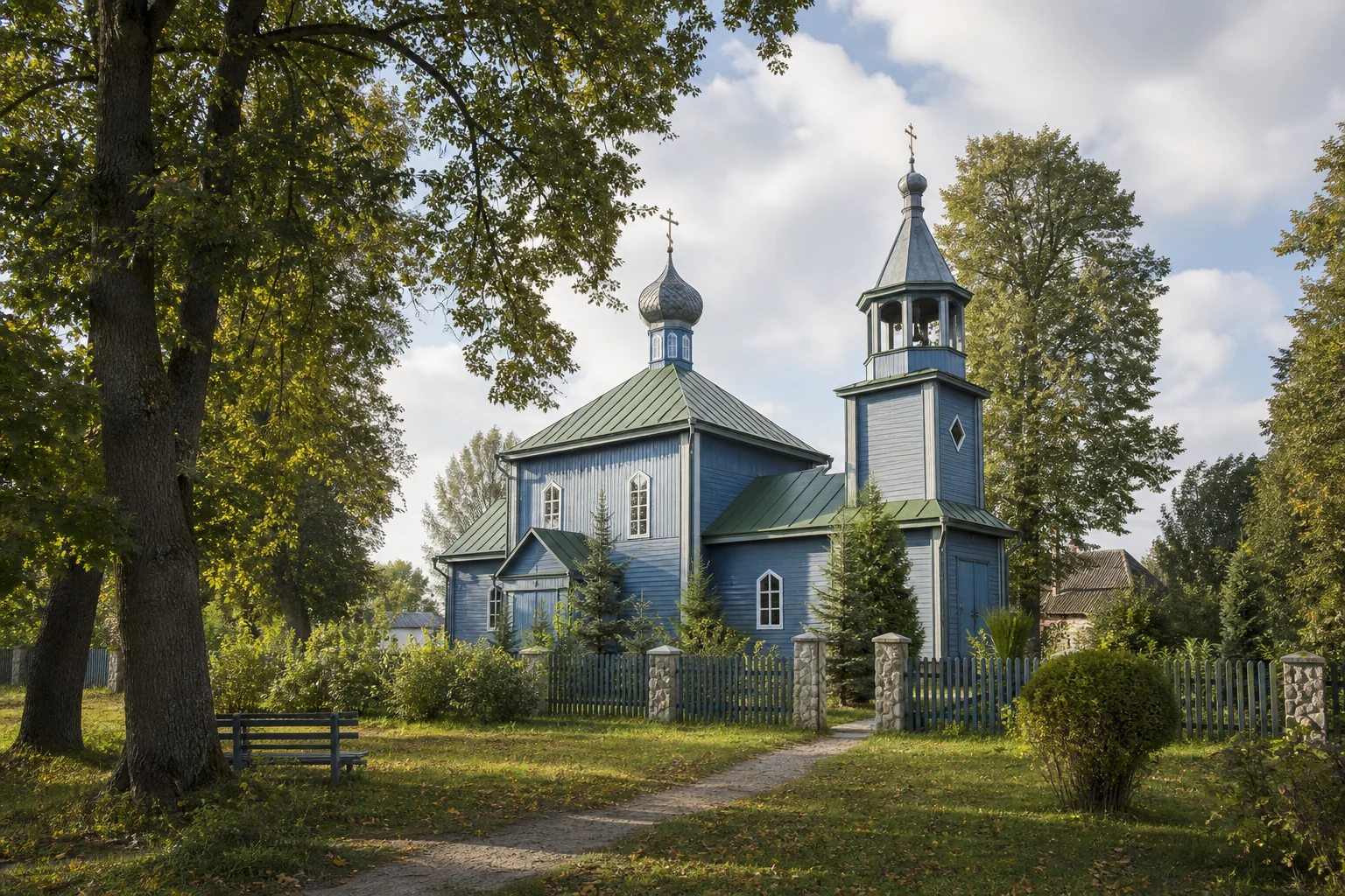 Рубель, церковь св. Михаила Архангела (дерев.)