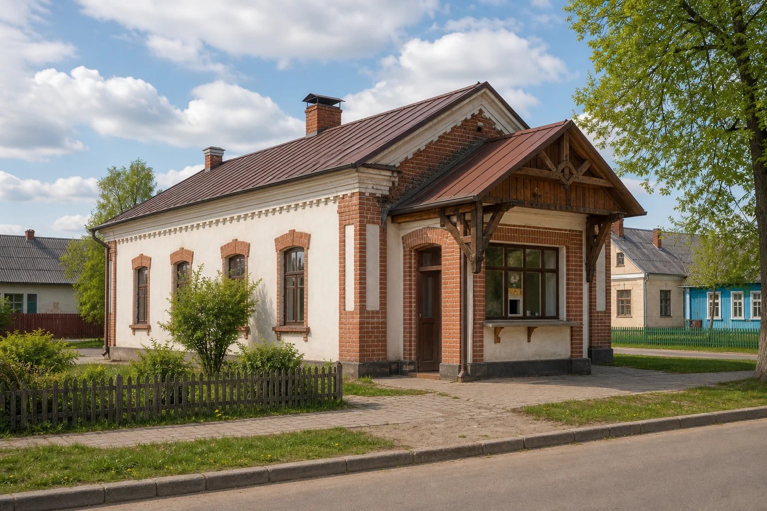 Рубежевичи, почта (?) (дерев.)