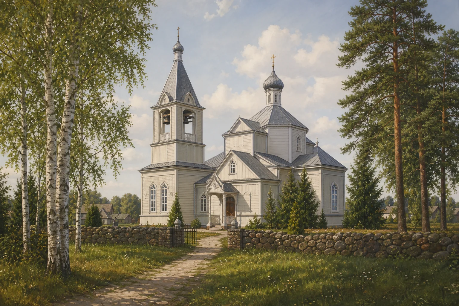 Рудники. Покровская церковь