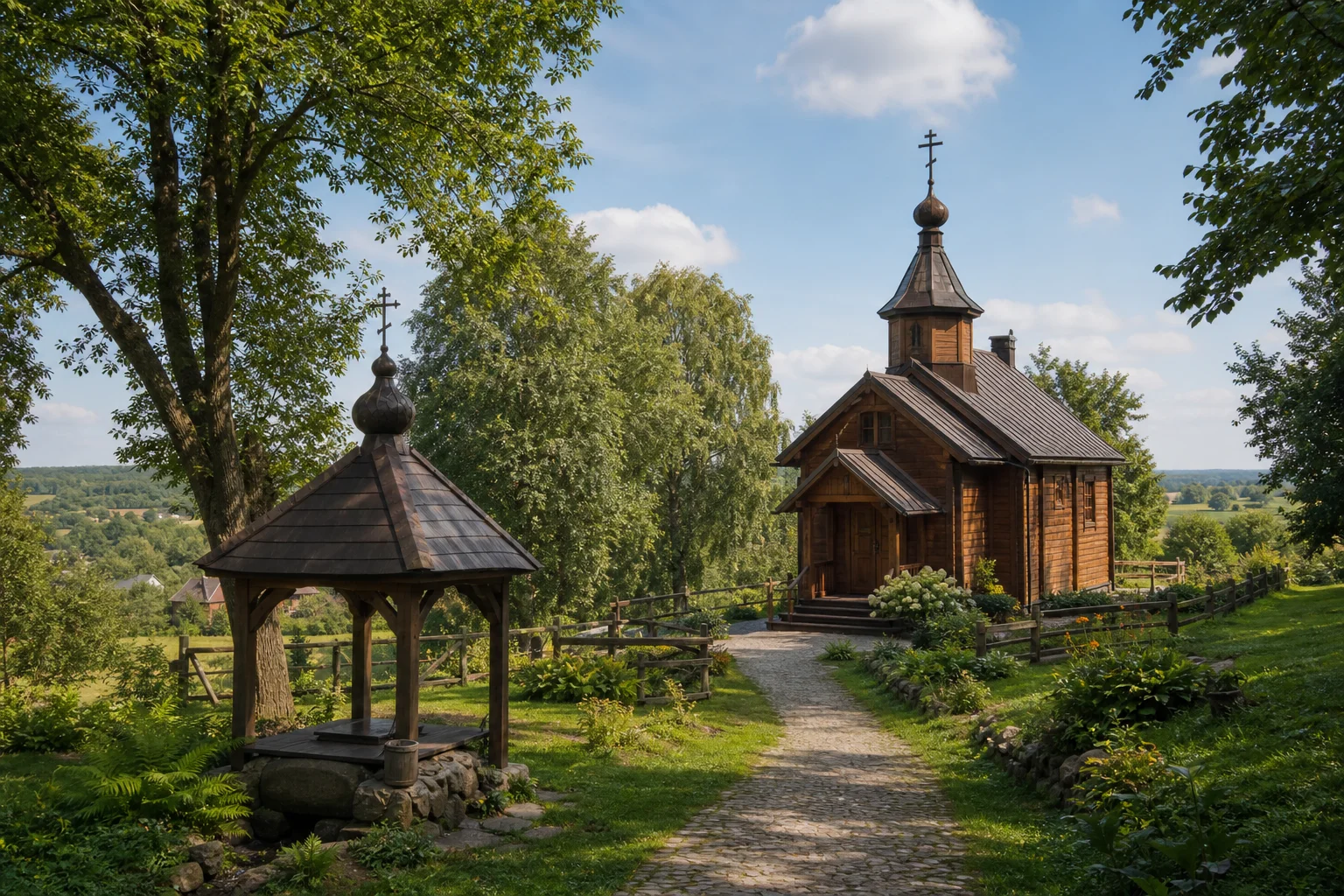 Рудовляны, часовня правосл. св. Иоанна Богослова (дерев.)