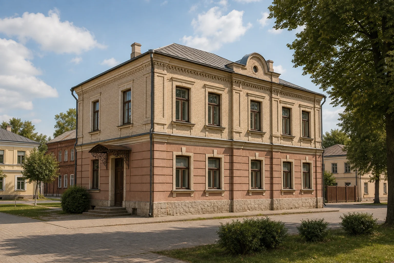 Самый старый жилой каменный дом Вилейки (1910)