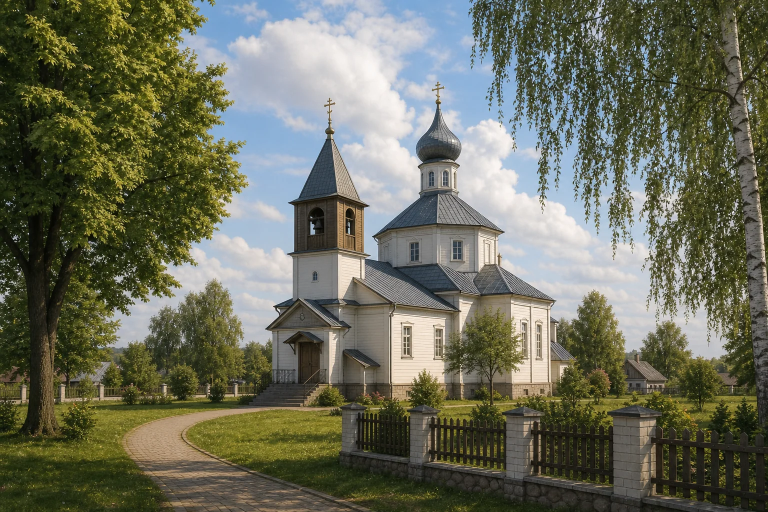 Самохваловичи. Церковь Святого Духа