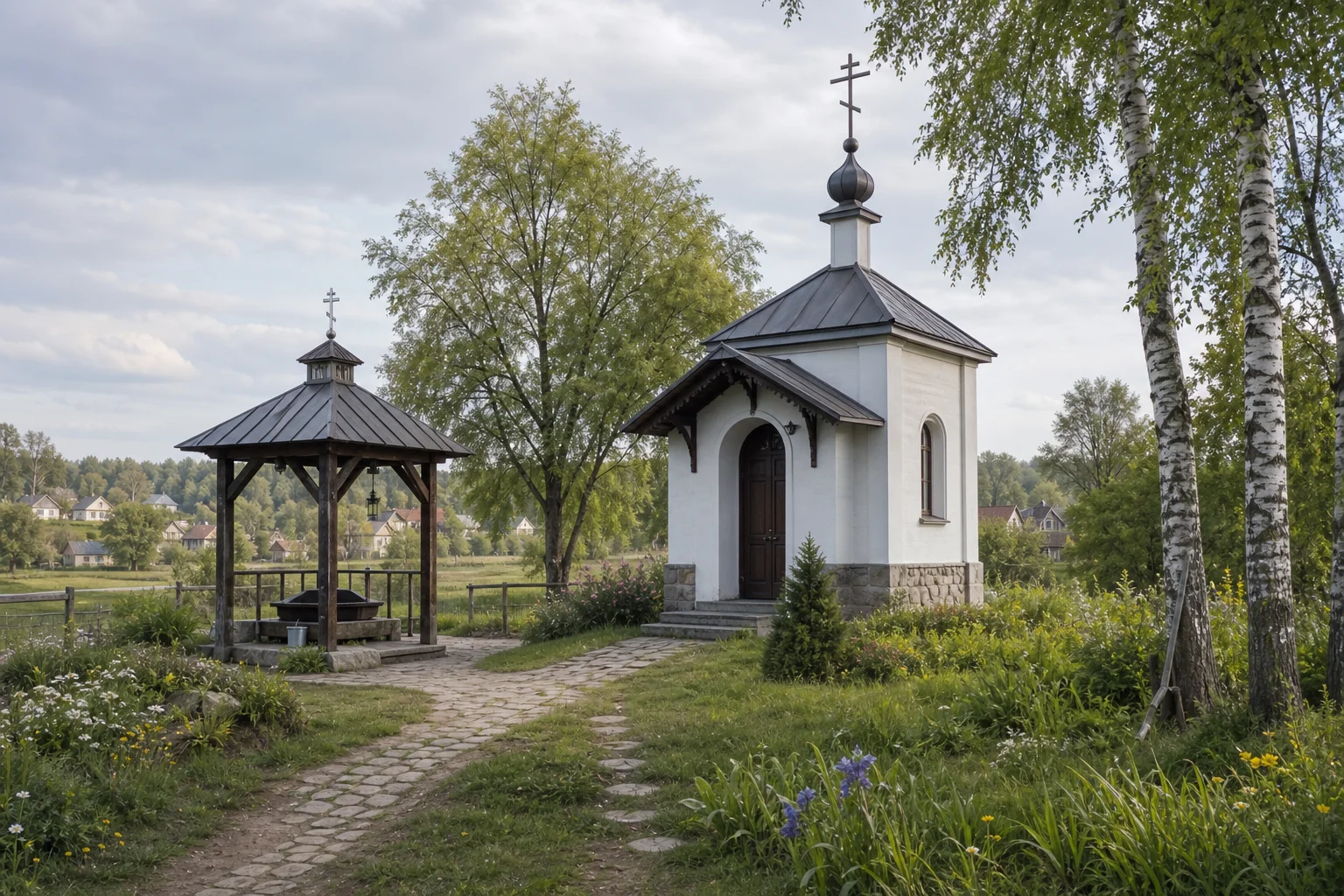 Селец, часовня придорожная