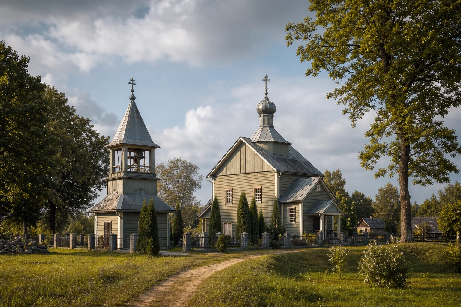 Семигостичи, церковь св. Иоанна Богослова (дерев.)