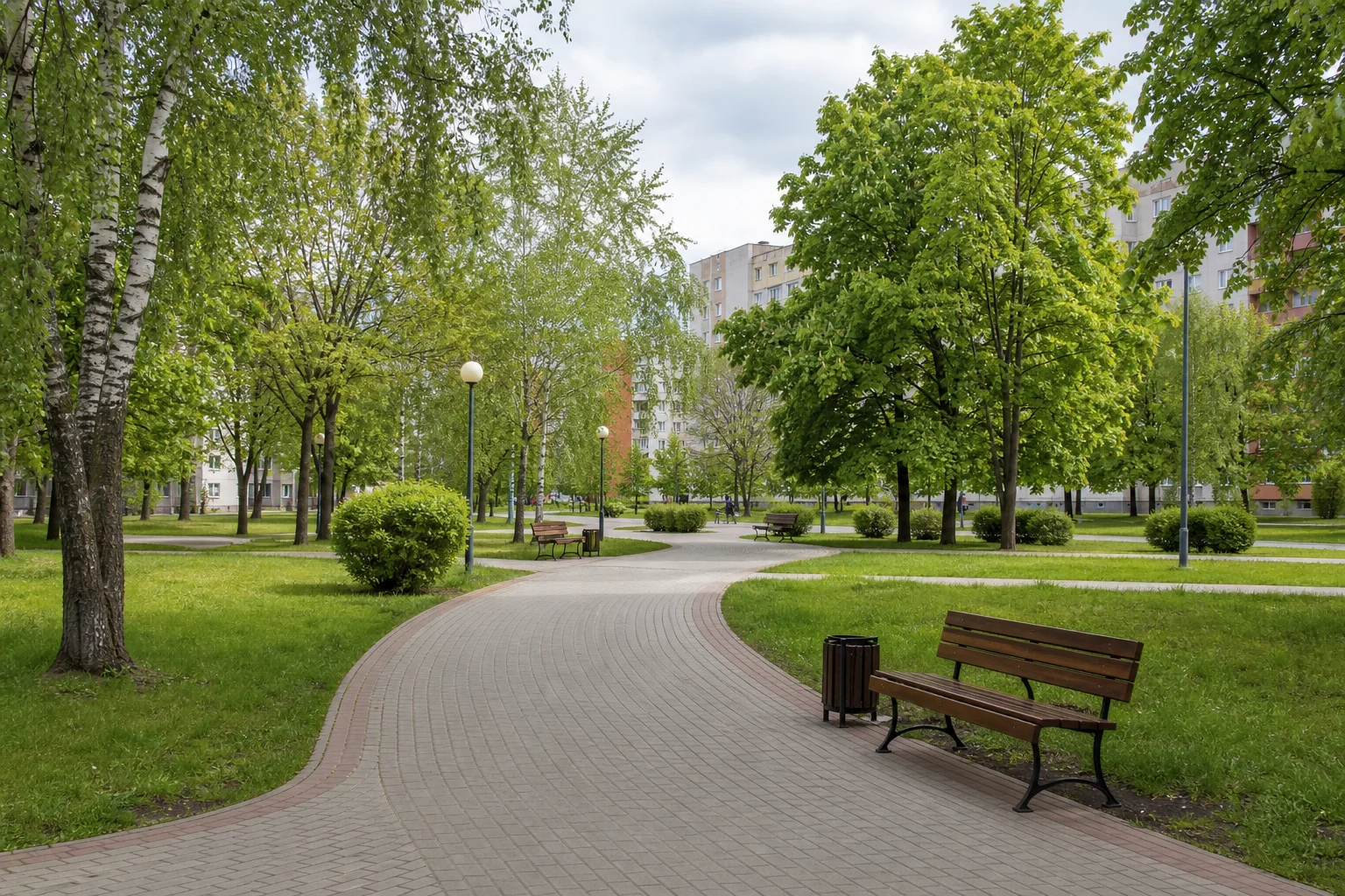 Сендайский сквер в Минске