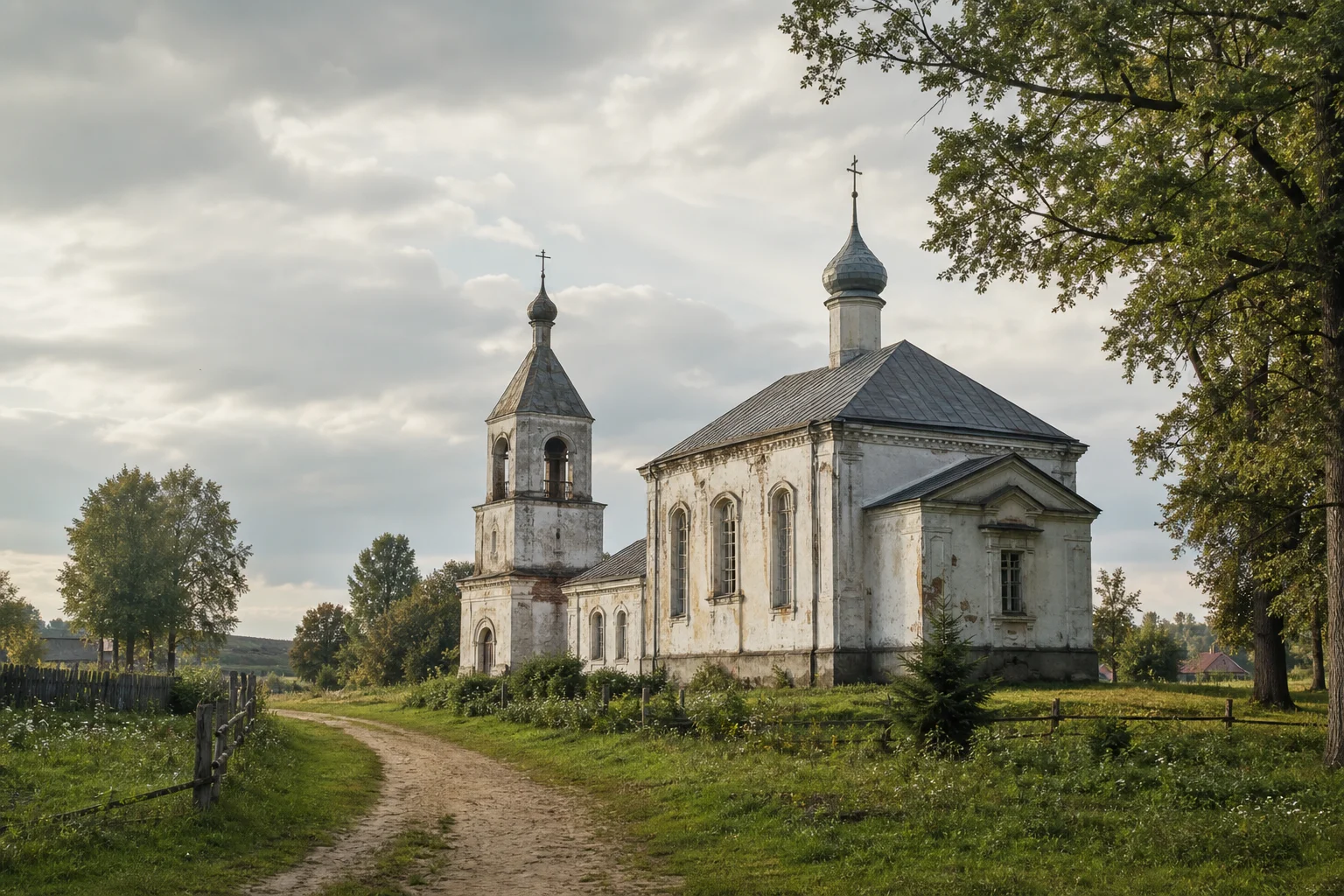 Сидоровичи, церковь (руины)