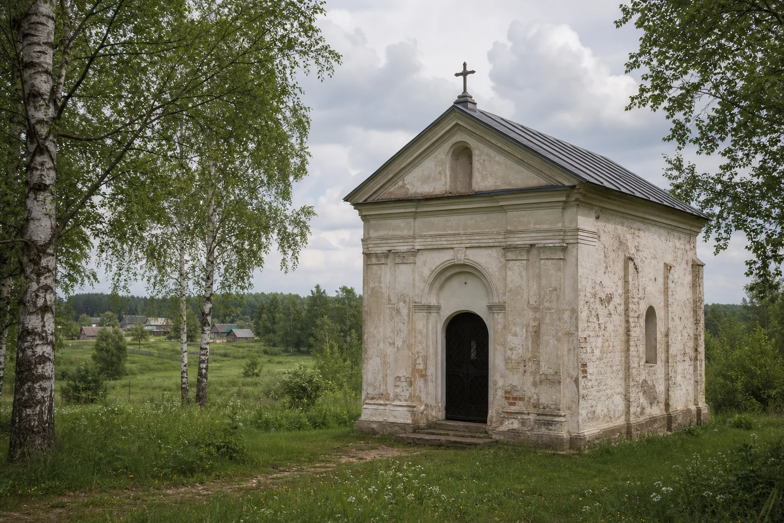 Склеп-усыпальница в Дуниловичах